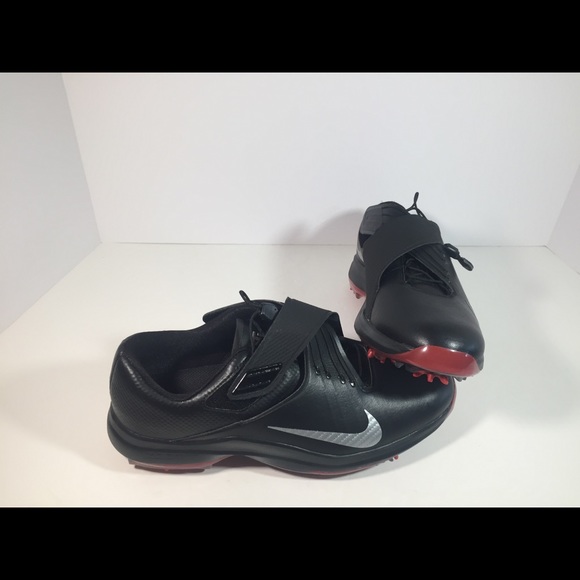 Nike TW 17 Men’s Golf Shoes Black/Metallic - Picture 7 of 8
